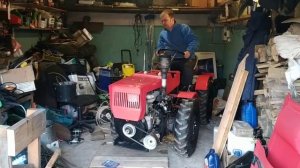 tz-4k-14 с двигателем Ruggerini rd270 холодный запуск.