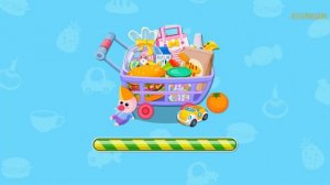 Детские мультфильмы  про супермаркет, медвежонок панда в супермаркете