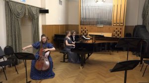 М. Варакина (16 лет) Миниатюры для фортепиано и виолончели.