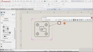 ADDING NOTES AND SYMBOLS - Solid Works Tutorial