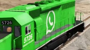 Minecraft WhatsApp TRAIN VS BeamNG Drive WhatsApp TRAIN - WHO IS BEST?