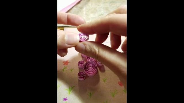 Basic Quilling ~ Bunny 🐇 🐒 (using toothpick, no standard quilling tools required)