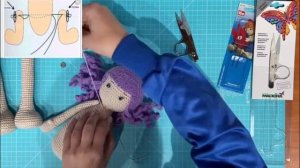 Как правильно пришить ручки и ножки кукле