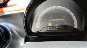 2016 Smart Fortwo Passion / Reset maintenance lamp