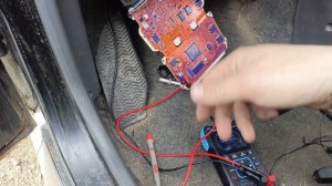Daewoo Matiz не показывает бензобак.
