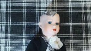 В стиле CHANEL. Преображение фарфоровой куклы