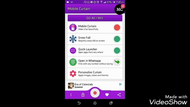 Message Hide screen For Android Mobile 2018 |Tech life|Ever best App for Lovers|Secret Chatting.