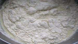 Блины на молоке с икрой минтая