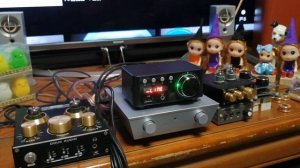 Nobsound Douk Audio Miniデジタルパワーアンプ音楽プレーヤー!!これはスゴイかも!!24V電源アダプターに交換!🔊🎶🤩🐬🐬