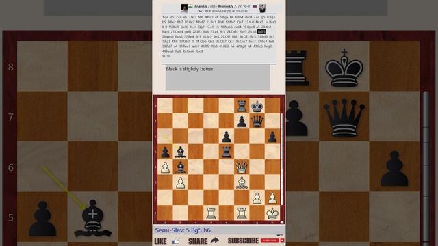 World Championship 2008, Bonn, Germany - Round: 9 || Viswanathan Anand vs Vladimir Kramnik