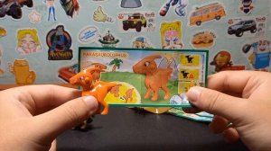 Мир ЮРСКОГО ПЕРИОДА из Киндер-Сюрпризов / Динозавры НАТУНС | Обзор раритетной коллекции!