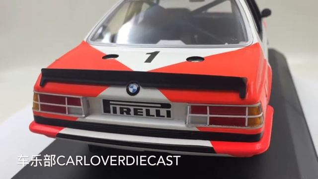Tarmac Works exclusive model . BMW 635 CSi 1:18 Marlboro BMW Hans Stuck 1984 Macau GP made смотреть онлайн