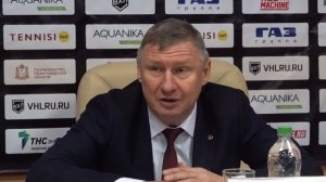 Пресс конференция по итогам матча "Торпедо-Горький" - ЦСК ВВС (2019.09.23)