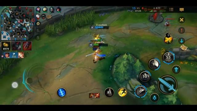 Garen - Wild rift game play - League of legends wild rift смотреть онлайн