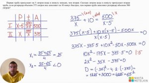 Все виды текстовых задач на работу. Задача №10 ЕГЭ профиль