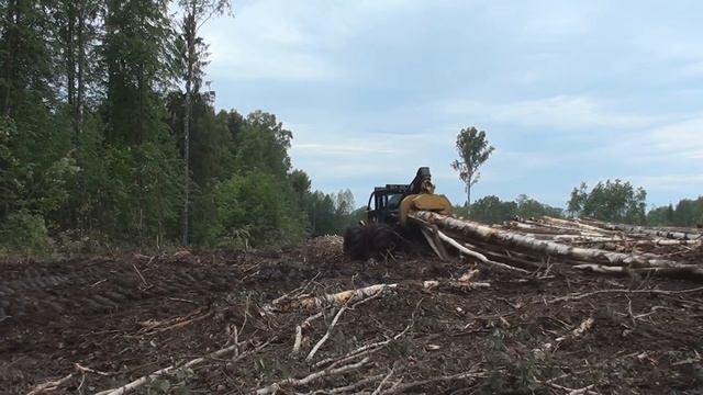 Cat 525С Колесный скиддер