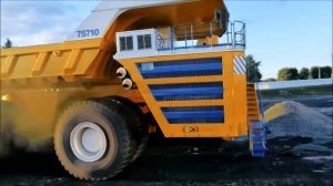 БелАЗ 75710   самый большой карьерный самосвал в мире на сегодня