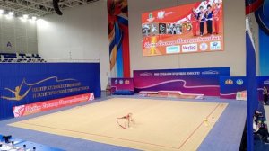 Гимнастка Елизавета Рябинина 💪🇷🇺 Лента СШ "Лилия" Екатеринбург. Кубок сестёр Назмутдиновых 2025г.