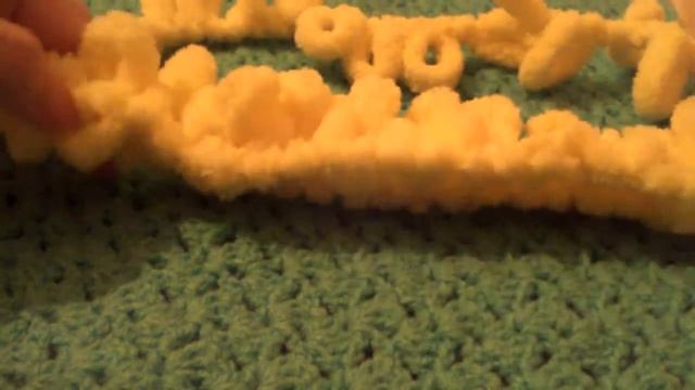 Экспресс - обзор пряжи турецкого производства alize PUFFY . Самый простой узор для шарфа/пледа. смотреть онлайн