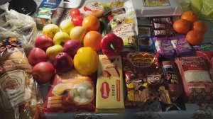 Закупка продуктов . Живём на минималку .