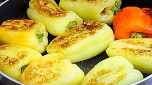 Перец жареный с чесноком на зиму