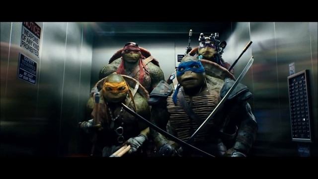 Tortugas Ninja - Clip de la película - Ascensor смотреть онлайн