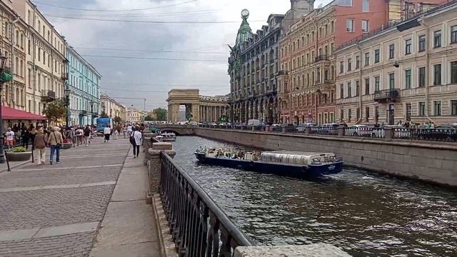 Петербург, набережная канала Грибоедова смотреть онлайн