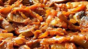Жаркое из грибов на сале