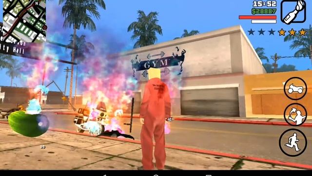 GTA SA Android - Colorful Effects mod!!! [Psychosis Edit]