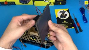 how to make a solar tracking system using arduino , keyestudio