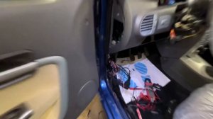 Установка pandora dx40-rs на Chery Kimo (карта монтажа)