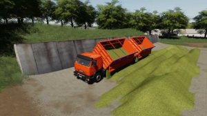 Один Российский Край | Уборка кукурузы на силос на FS8060, перевозка камаз | Farming Simulator 19