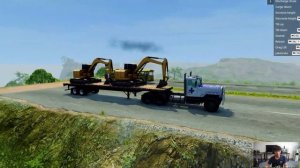 Cliff Diving Test BeamNG.Drive - Dansworth D2500 Vs Cement Mixer Truck Vs Limousine