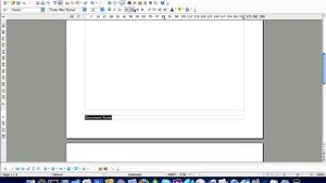 OpenOffice Writer text document header and footer
