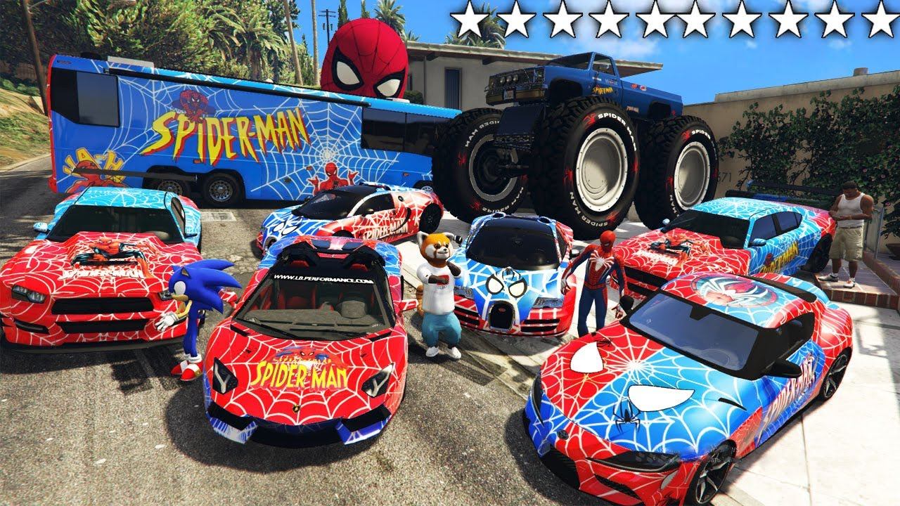 Я УГНАЛ СЕКРЕТНЫЕ ТАЧКИ Человека Паука С СОНИКОМ ИЗ РЕАЛЬНОЙ ЖИЗНИ В ГТА 5 смотреть онлайн