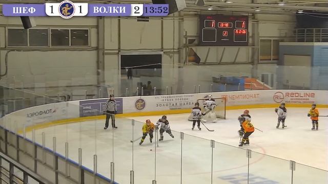 Золотое Кольцо 2011-2012. "Шеф" (Череповец) - "Белые волки" (Вологда) смотреть онлайн