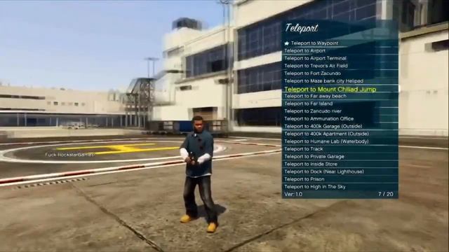 Mode Menu GTA 5 ARABICGUY / PS4 NO JAILBREAK