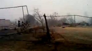 Последствия пожара село Борковка Выксунский р-н