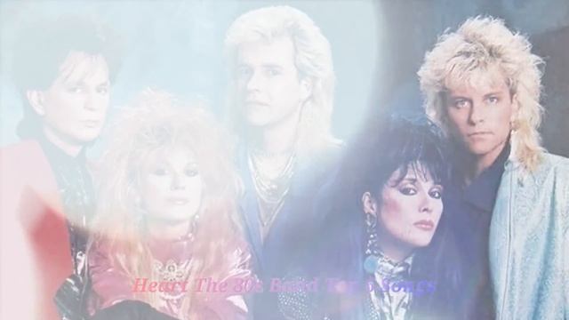 Heart The 80s Band Top 6 Songs Glam Rock Glam Metal Pop  Mix