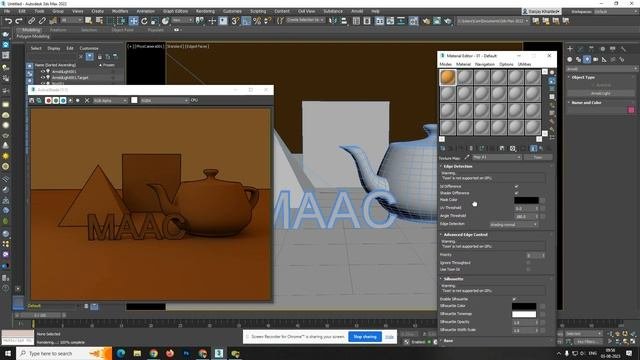 Toon Shading In Arnold 3D Max