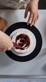 Сборка торта "Вишня в шоколаде" 🍒