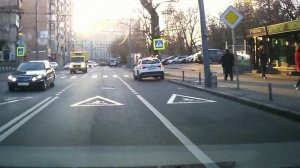 Дорога в бывший офис Студии Видео8 на автомобиле