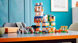 Лего Майнкрафт. Деревня лам.