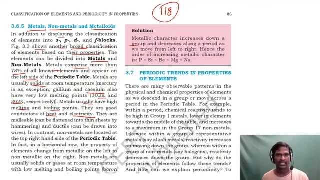 Periodic classification part 3 Live class | NCERT Text book | Tamil Explanation | NEET | JEE