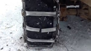 УРАЛ-4320на гусеницах,работа продолжается