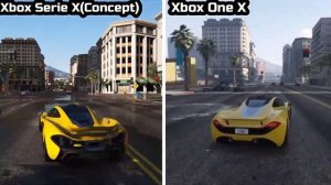 GTA 5 | Xbox Series X VS Xbox One X | Graphics Comparison