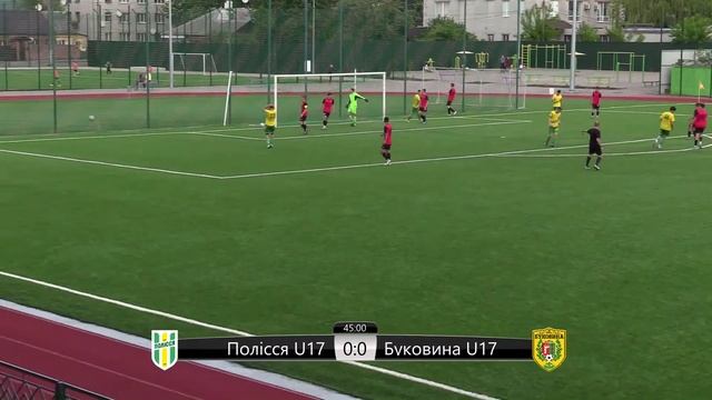 ⚽Футбол. Полісся U-17 (Житомир) - Буковина U-17 (Чернівці). Плей-офф ДЮФЛ України смотреть онлайн