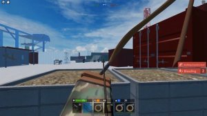 Fighting Arika in lone survival roblox with a bow.(Lone survival Roblox)
