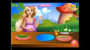 МУЛЬТФИЛЬМЫ ДЛЯ ДЕВОЧЕК. РАПУНЦЕЛЬ. БЕРЕМЕННАЯ РАПУНЦЕЛЬ ДЕЛАЕТ СУШИ.