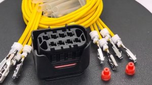 Новый ремонтный разъем 8-ми контактный для Mercedes, арт. Gen C08_17